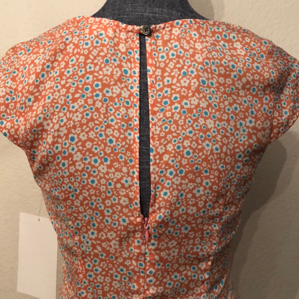 Small floral mini dress - Picture 5 of 7